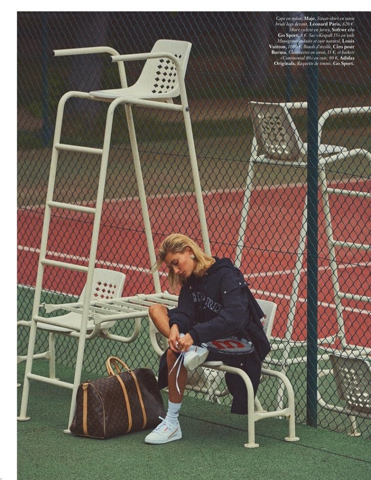 Спортивная горожанка Hailey Baldwin на страницах Vogue