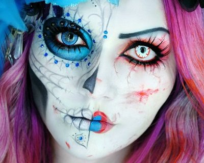 12 фантастических идей макияжа на Хэллоуин