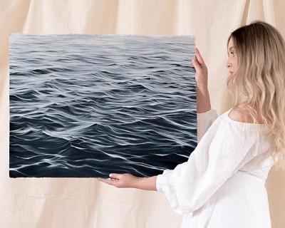 Красота океана в картинах карандашом by Bethany Moffat