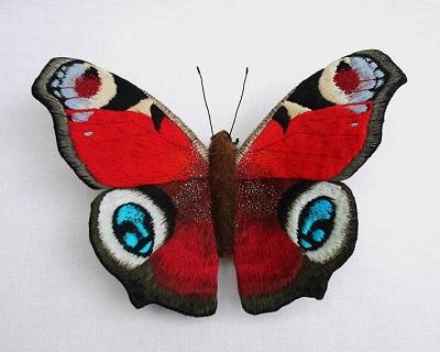 Реалистичные бабочки и мотыльки ручной работы by Yumi Okita