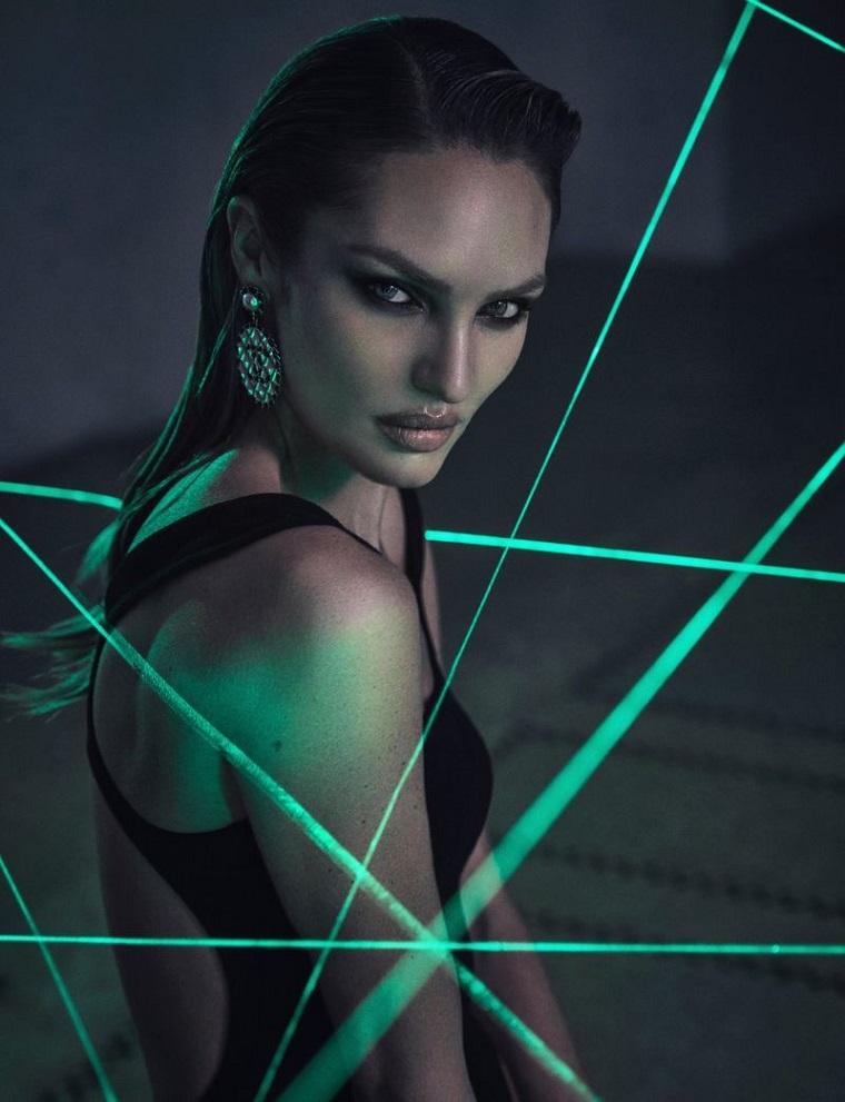 Из ангела в роковые женщины - Кэндис Свейнпол на обложке Harpers Bazaar