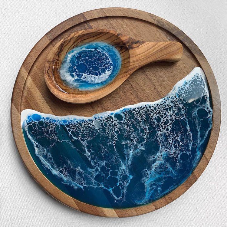 Морские миниатюры в handmade работах by Roni Langley