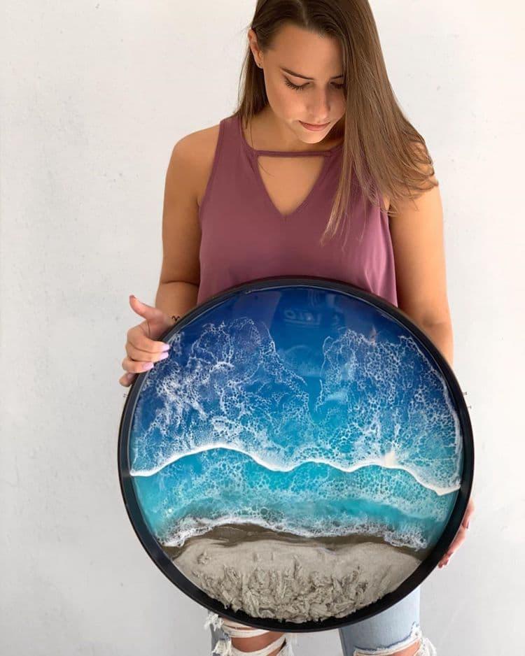 Морские миниатюры в handmade работах by Roni Langley