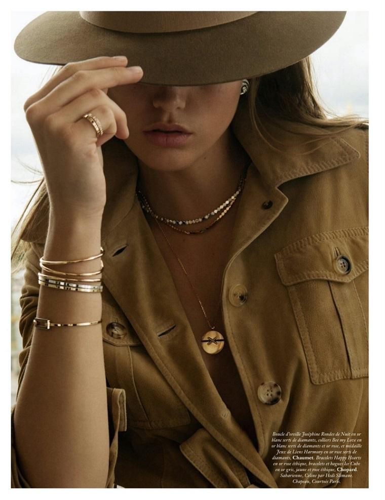 Стильные образы Luna Bijl на глянцевых страницах Vogue Paris