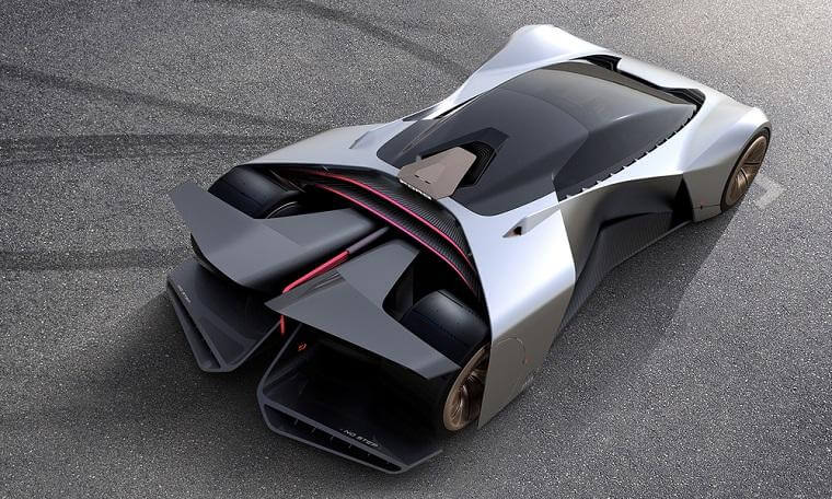 Виртуальный концепт гоночного авто P1 от Fordzilla