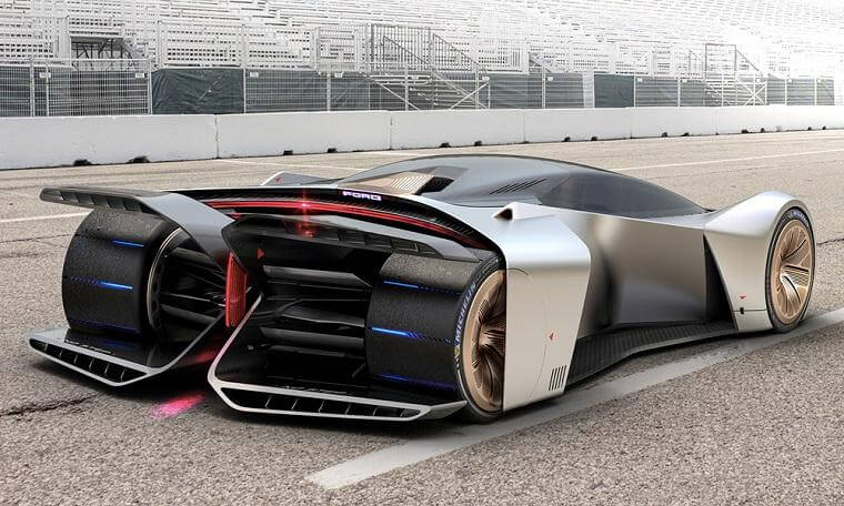 Виртуальный концепт гоночного авто P1 от Fordzilla