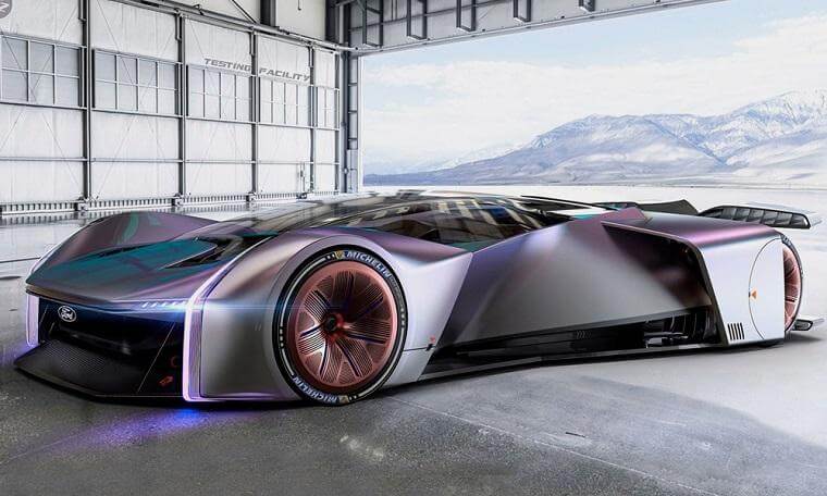 Виртуальный концепт гоночного авто P1 от Fordzilla