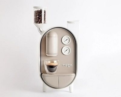 «Космическая» кофемашина для любителей современного дизайна