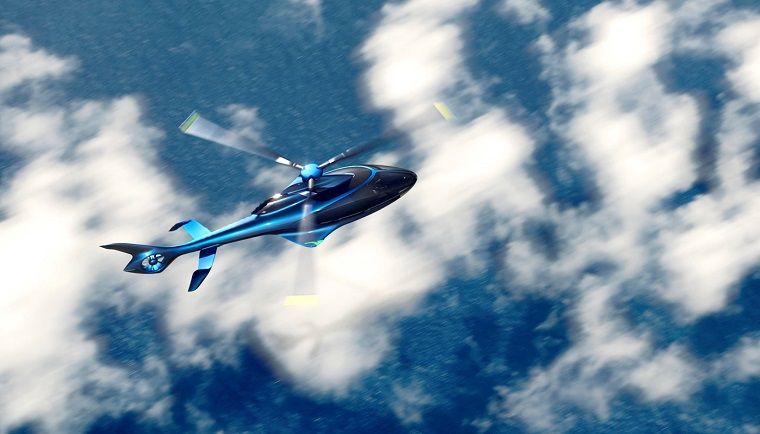 Самый роскошный вертолет в мире HX50