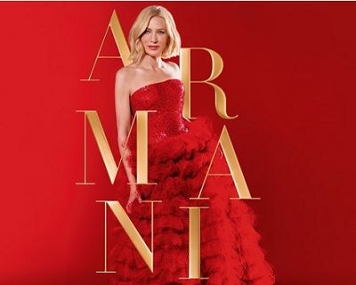 Элегантная Кейт Бланшетт в рекламе новогоднего аромата «Si» от Armani