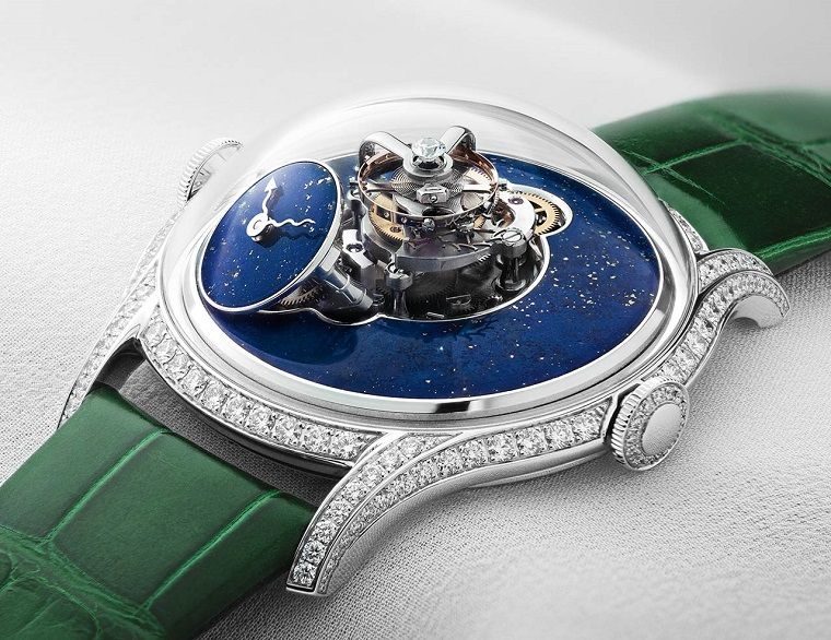 Стильные наручные часы с бриллиантами для прекрасных леди от MB&F
