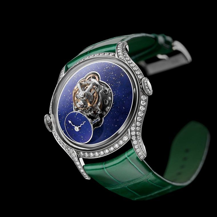 Стильные наручные часы с бриллиантами для прекрасных леди от MB&F