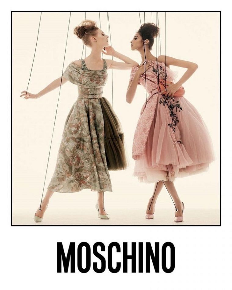 Весенняя элегантность в новой коллекции 2021 от Moschino