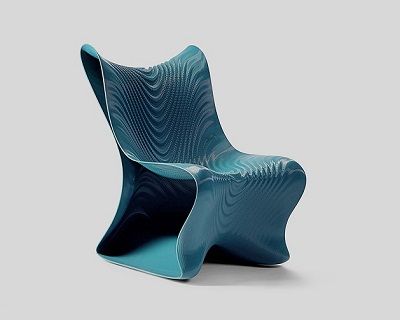 Концептуальные стулья в технике 3D-печати Mawj