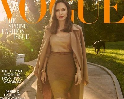 Элегантная классика в fashion образах Анджелины Джоли для Vogue