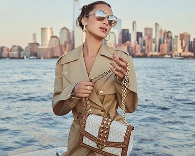 Белла Хадид, Нью-Йорк и стильные сумки из новой коллекции Michael Kors