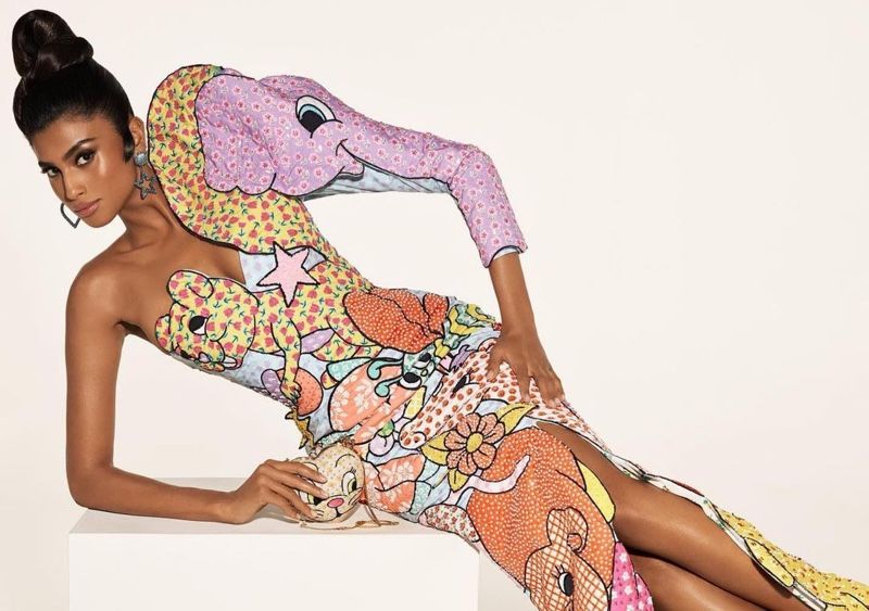 Гламурные fashion образы в новой коллекции Moschino